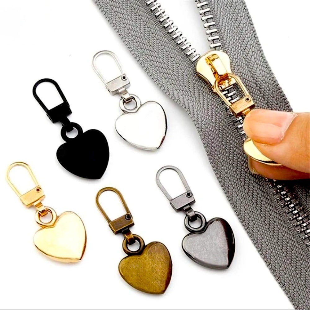 NIP Zipper Pull Star and Heart Listing for i pack - Picture 4 of 6